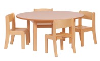 tafel rond met stoelen Tangara Groothandel Kinderopvang en kinderdagverblijf inrichting (193)3